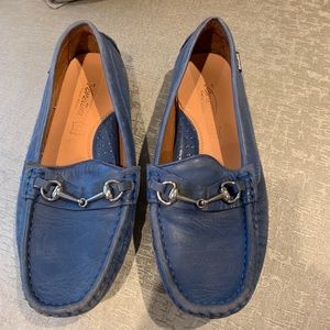 AUTHENTIC VENETTINI  LOAFERS, SIZE 36,LEATHER